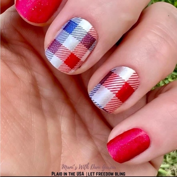 *Retired* Color Street: Plaid in the USA | Fourth of July Patriotic America - Picture 11 of 16